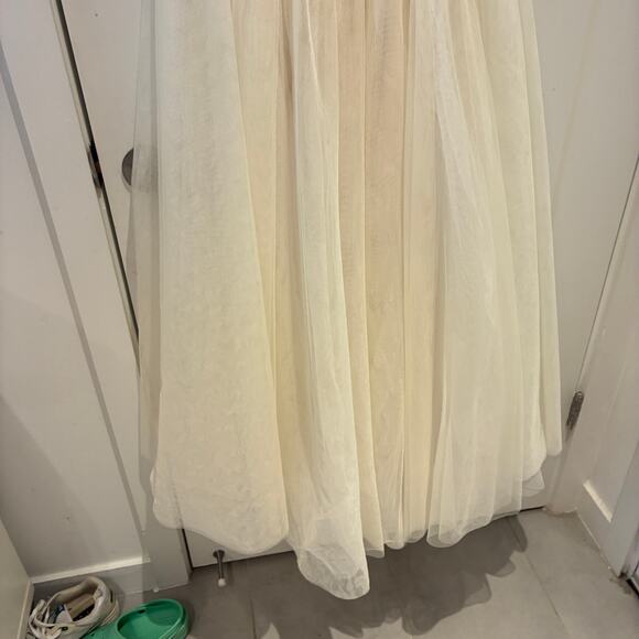 NWT Reformation Alouette Dress in Fior di Latte Sz 8 - Picture 7 of 14